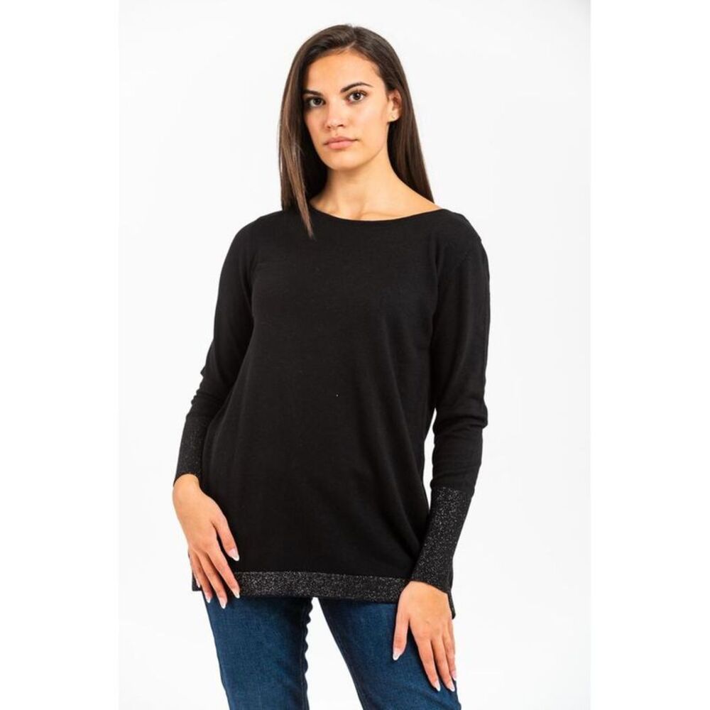 Gas Black Cashmere Women's Sweater